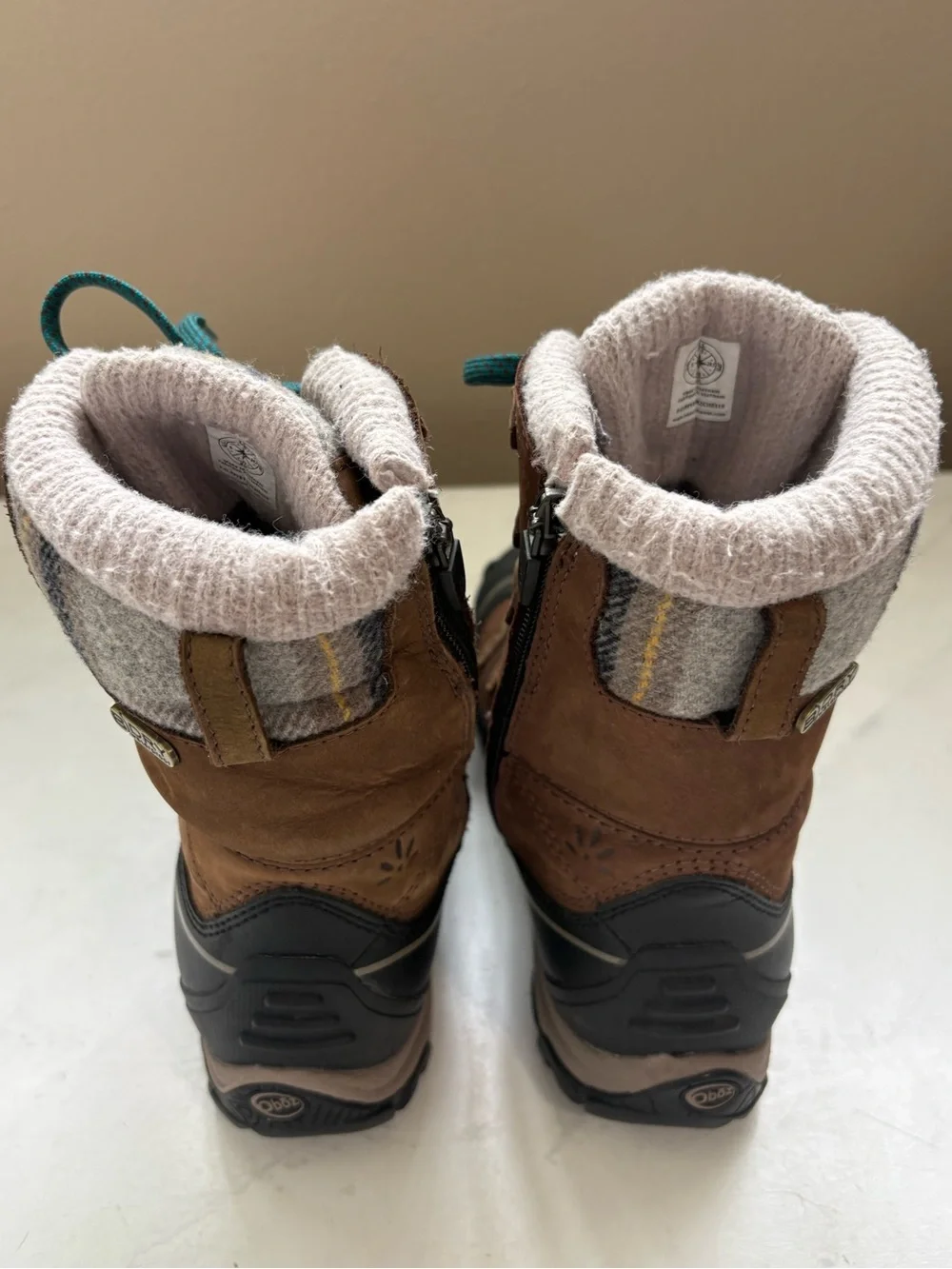 Oboz Women’s 7.5 Sapphire 8in Insulated B Dry Boots Waterproof Lace‎ Up Hiking